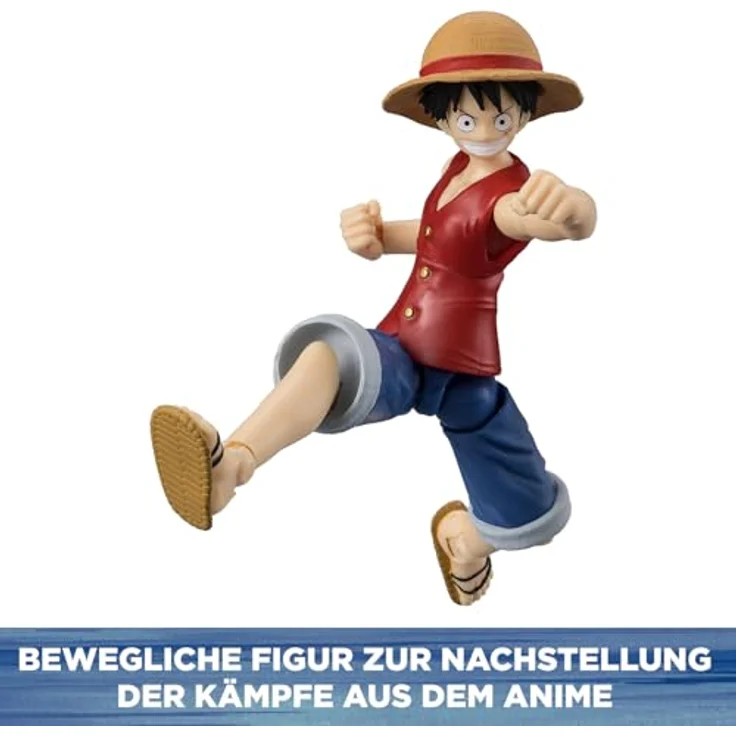 BANDAI Ultimate Legends One Piece Actionfigur 12 cm, Gelenkige Monkey D. Luffy Figur für Kinder ab 4 Jahren - Offizielle Lizenz - VE91031 – Bild 6