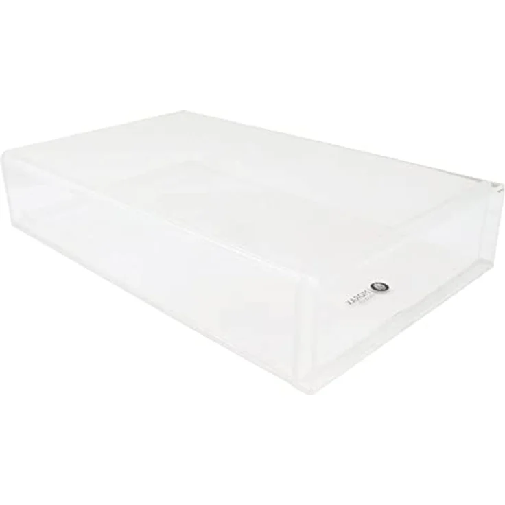 Morax 3x Stavo Flip Acryl Aufbewahrungsbox für Spielfiguren, UV-geschützt, ideale Vitrine für Star Wars Reaction Figuren, 25,5cm x 16cm x 5cm – Bild 6