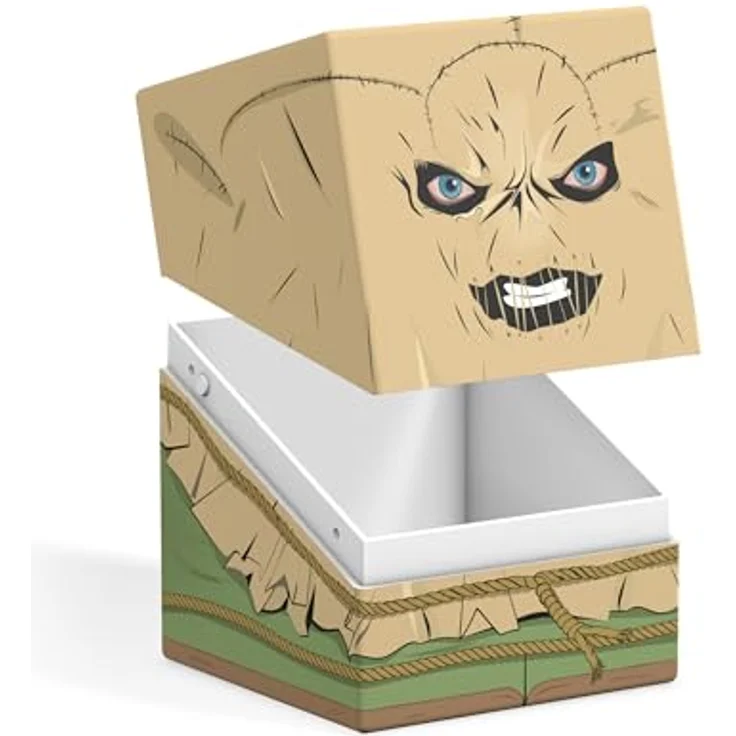 Squaroes Squaroe Batman: Gotham City GC013 - Scarecrow, Deck-Box für bis zu 100 Spielkarten, vollständig bedruckt, aus 78% erneuerbaren Rohstoffen, hergestellt in Deutschland – Bild 4