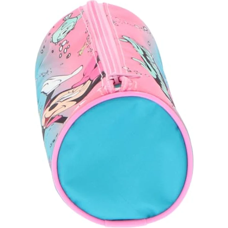 Disney Federmäppchen Disney Minnie Mermaid 22 cm, Schreibwaren für Kinder - Schule, Meerjungfrau Design – Bild 3