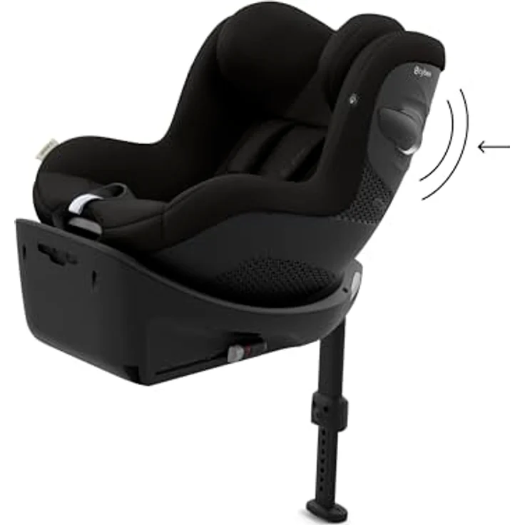 Cybex Sirona G i-Size Reboard Kindersitz, 360°-Drehmechanismus, Magic Black (Update 2025) – Bild 7