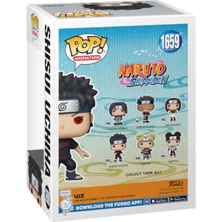 Funko Pop! Animation: Naruto - Shisui Uchiha - Vinyl-Sammelfigur 9,5 cm - Geschenkidee für Naruto Shippuden Fans – Bild 3