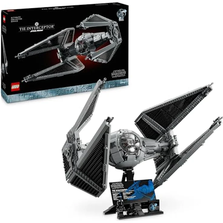 LEGO TIE-Abfangjäger Ultimate Collector Series für Erwachsene, detailgetreues Modell, Geschenk für Fans, UCS-Set 75382 – Bild 1