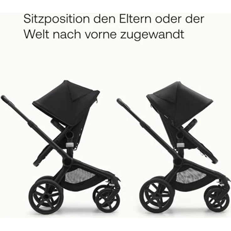 Bugaboo Fox 5 Kinderwagen 2-in-1 - Black / Forest Green Grün dunkel – Bild 8