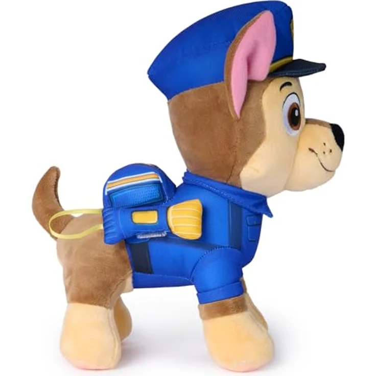 Spin Master GPW Paw Search & Rescue Chase Plüsch, 25 cm großer Kuscheltier mit Polizeiuniform und Soft-Flashlight – Bild 3
