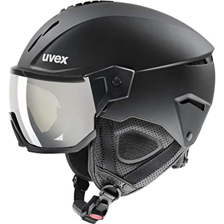 Uvex Unisex Skihelm, Kunststoff, Black Mat, 59-61 cm – Bild 1