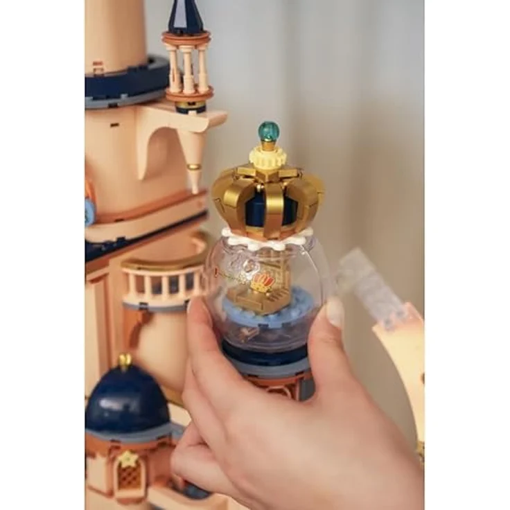 Pantasy Starry Castle, Klemmbausteine-Set mit Minifigur und Themen aus der Geschichte des kleinen Prinzen – Bild 7