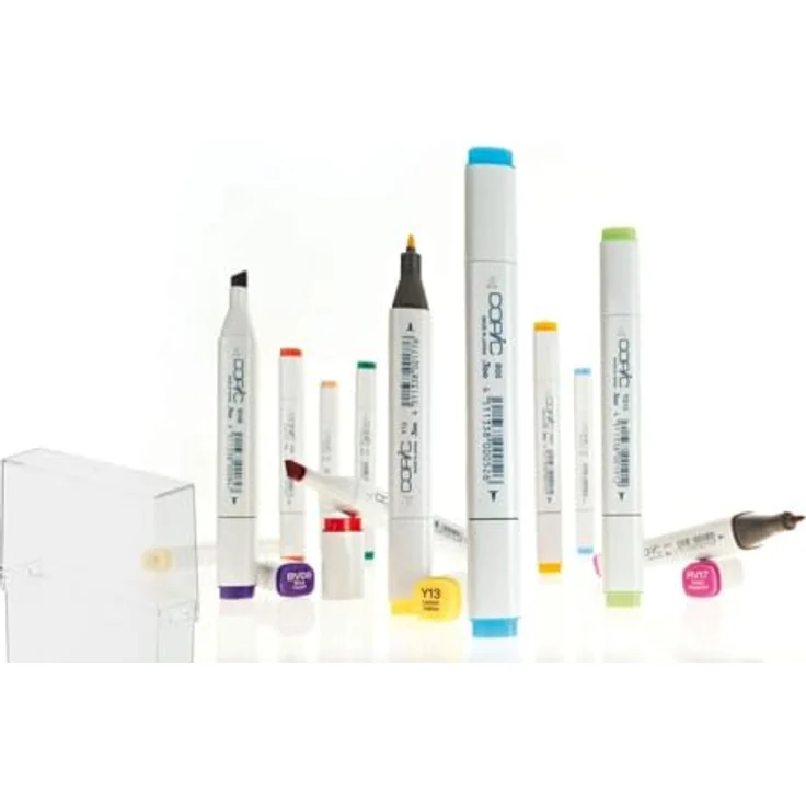 COPIC Classic Marker Set A mit 72 Farben, professionelle Layoutmarker, alkoholbasiert, im praktischen Acryl-Display zur Aufbewahrung und einfachen Entnahme – Bild 2