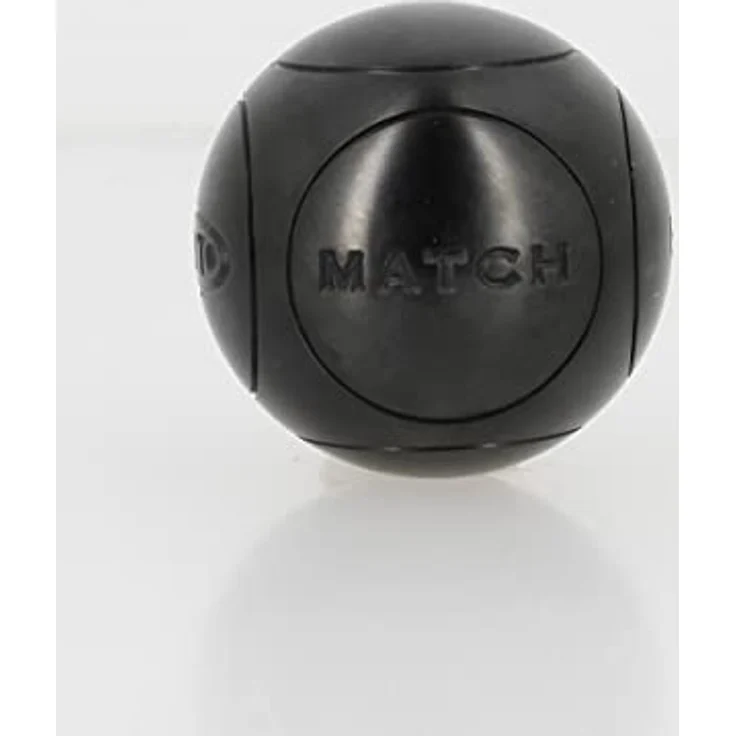Obut Match Pétanque-Kugeln, 1 Markierung, Schwarz, 72 mm, 690g – Bild 2