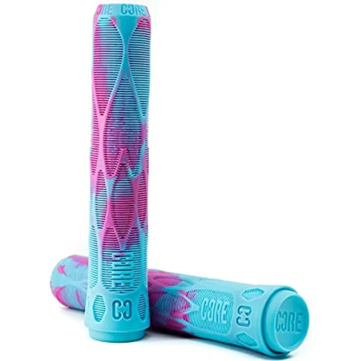 Core Action Sports Stuntscooter Core Pro Stunt-Scooter Griffe soft 170mm Refresher (Pink/Türkis) - Premium Lenkergriffe für Action-Sportarten – Bild 2