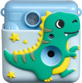 Denver KPC-1363, Kinderkamera mit 20 MP Fotoauflösung, integriertem Thermodrucker und Selfie-Objektiv, pink