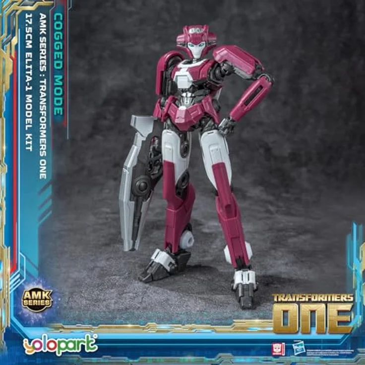Yolopark Transformers 8 AMK Series Plastic Model Kit Elita-1, 20 cm komplett beweglich Actionfigur – Bild 1