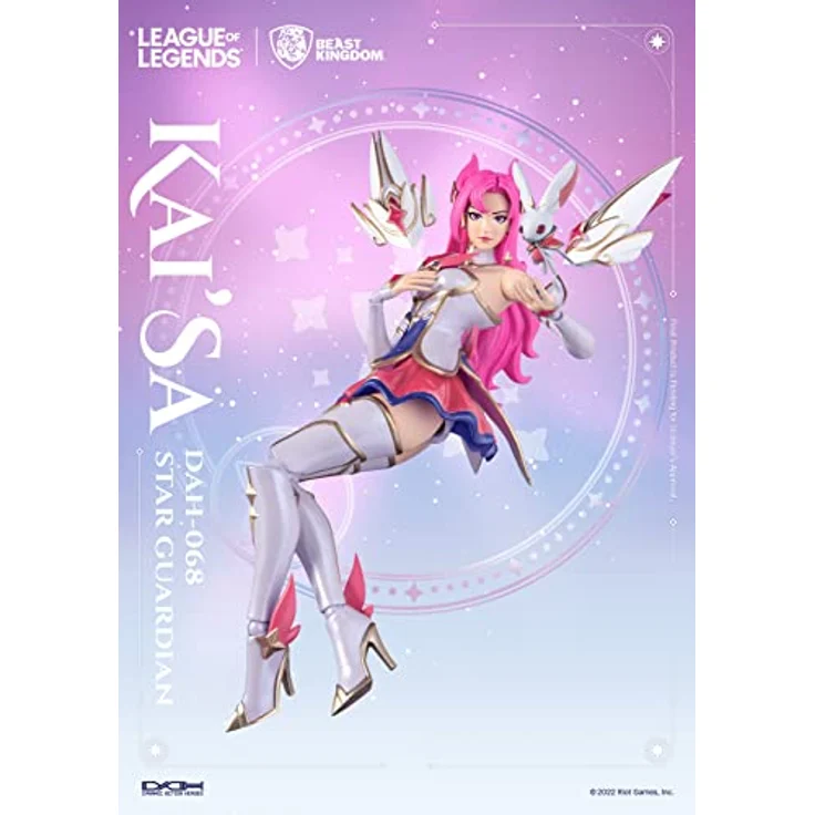 Beast Kingdom League of Legends – Kai'Sa – Dynamic Action Heroes Figur, 19 cm, Sammelfigur – Bild 5