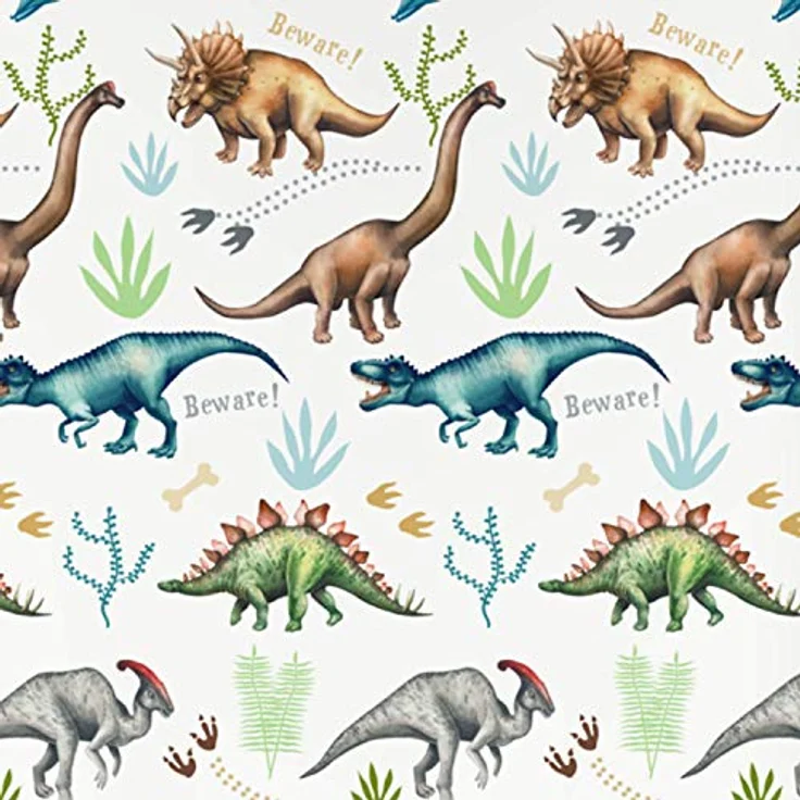 ESPiCO Bettwäsche Trendy Bedding Dinos Dinosaurier Dino Saurier Knochen Schnabel Flügel Tiermotiv Reptilien Renforcé, Größe:135 cm x 200 cm - Preisvergleich – Bild 4