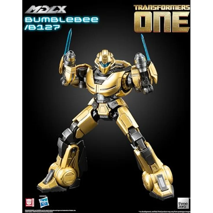 THREEZERO Transformers MDLX Actionfigur Bumblebee/B127, 12 cm, mit Zubehör in Fensterbox aus ABS, POM, PVC, Zinklegierung und Metallteilen – Bild 11