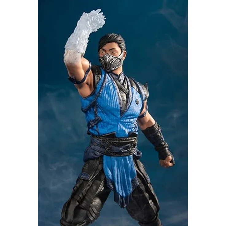 McFarlane Mortal Kombat 1 Action Figure 1/6 Sub-Zero 25 cm, Bewegliche PVC-Figur mit großer Figurenbasis, inkl. Sammelkunstkarte – Bild 2