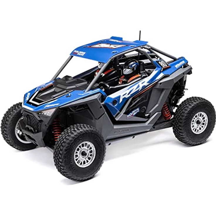 LOSI 1/10 RZR Rey Polaris 3S 4X4 RTR Brushless, Offroad-Fahrzeug mit LED-Beleuchtung, blau – Bild 1