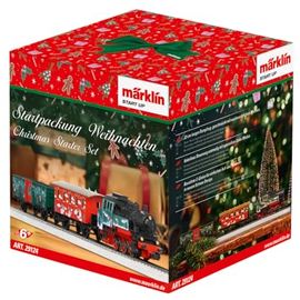 Märklin Startpackung Weihnachten, Modelleisenbahn Spur H0 mit Digital-Decoder mfx