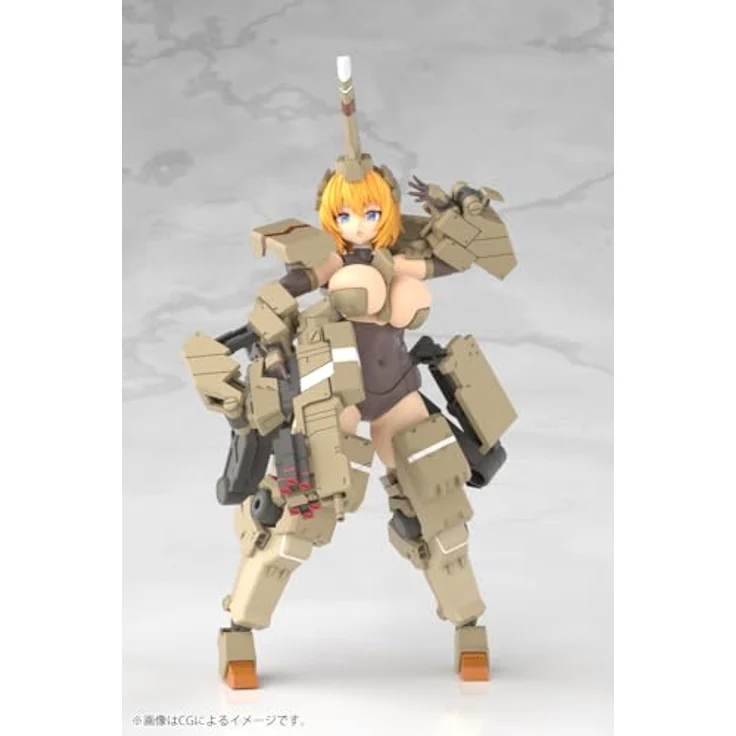 Kotobukiya Frame Arms Girl Kagutsuchi-kou PVC-Figur, 20 cm, braun, bewegliche Sammlerstatuette – Bild 5