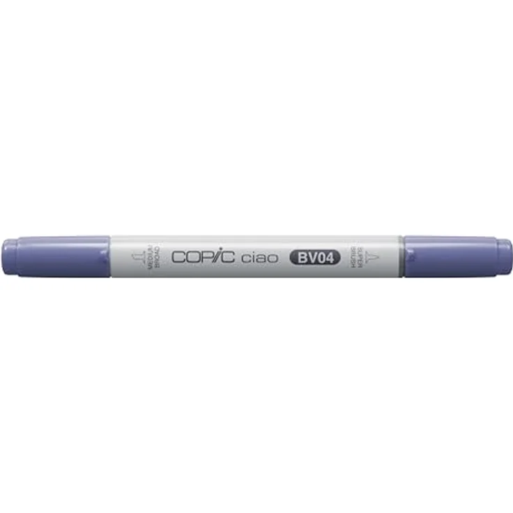 Copic COPIC Ciao Marker Typ BV - 04, Blue Berry, vielseitiger Layoutmarker mit dualem Spitzensystem und schnelltrocknender Tinte – Bild 4