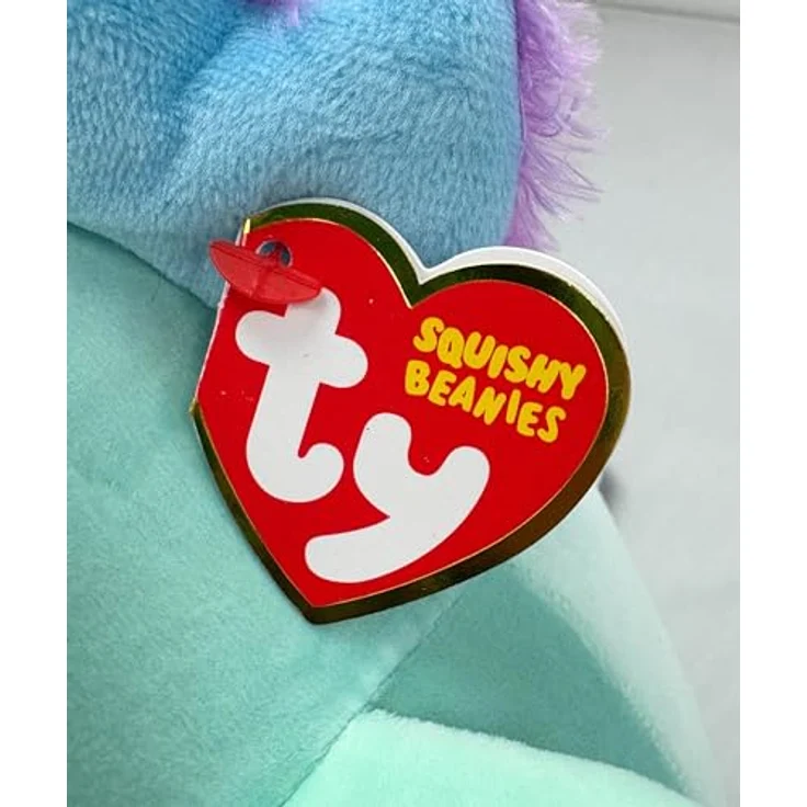TY SQUISH-A-BOO CHARLIE AXOLOTL, 10 Zoll Reisekissen – Bild 5