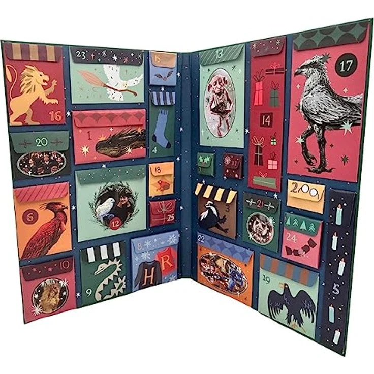 Panini Verlags Harry Potter: Magische Weihnachten - Offizieller Adventskalender mit 25 Türchen zu magischen Tierwesen – Bild 3