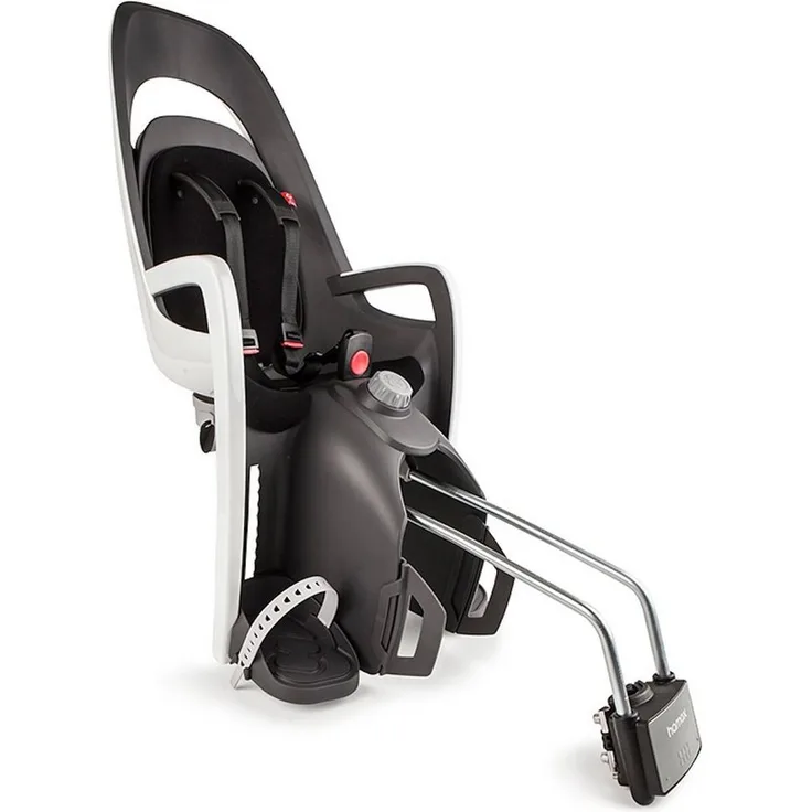 Hamax CARESS Fahrradkindersitz mit abschließbarer Rahmenbefestigung, ergonomische Schlafposition, diverse Sicherheitsmerkmale