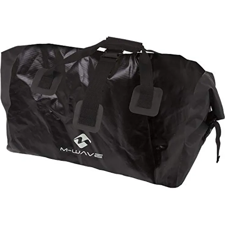 M-Wave 122522 UNI BAG Universaltasche, Auch Für Einspur-gepäck-fahrradanhänger &gtsingle 40&lt Geeignet, schwarz, ca. 60,5 x 38,5 x 55,0 cm