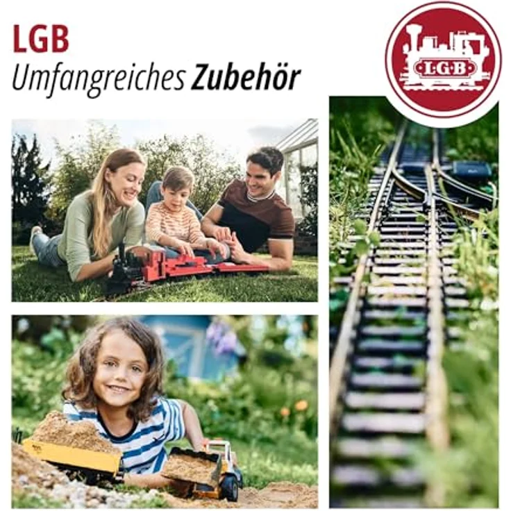LGB 36372G Personenwagen Bauart KB der DR, 2. Klasse mit Metallradsätzen, originalgetreue Farbgebung, 58 cm Länge – Bild 3