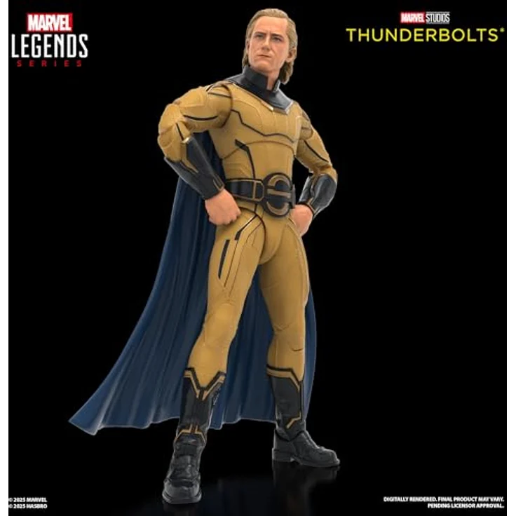 Hasbro Marvel Legends Series John F. Walker und Sentry Action-Figuren mit 5 Zubehörteilen, 15 cm groß, filmgetreues Design – Bild 3