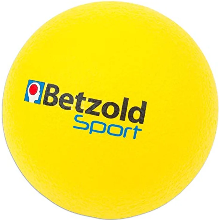Betzold Sport Softball 15 cm, Schaumstoffball für Kinder, leicht und wasserabweisend, ideal für Sportunterricht und Bewegungsspiele – Bild 5