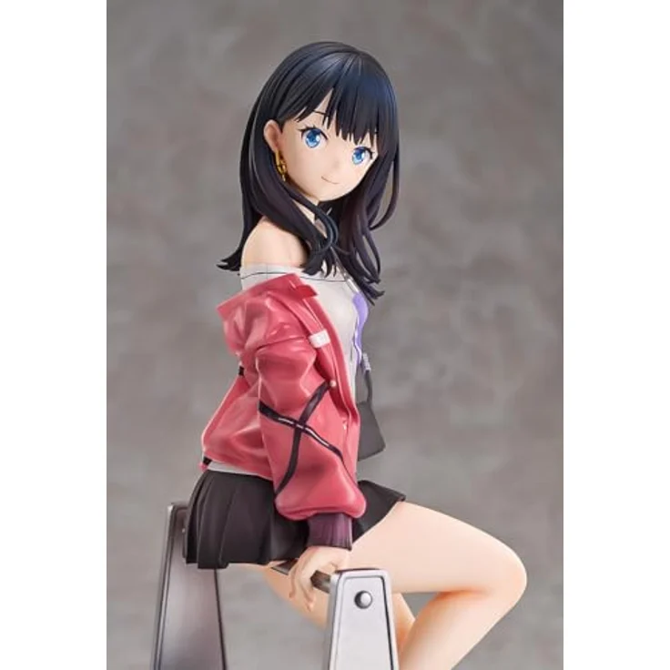 Good Smile Company Gridman Universe PVC Statue 1/7 Rikka Takarada, Blue Sky Station, 21 cm, detailreiche Figur mit realistischem Lackierungsdesign – Bild 4