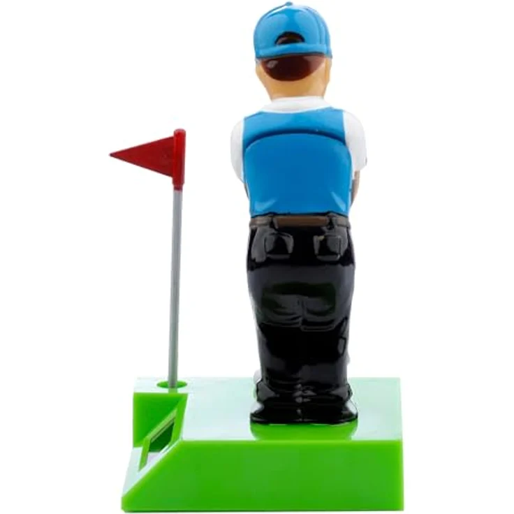 Puckator Golfspieler Solar Wackelfigur, grün/blau, 100 % Kunststoff, ca. 6 x 12,5 x 7 cm, in Geschenkverpackung – Bild 5