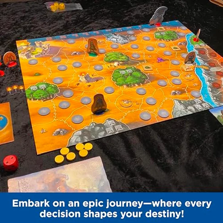 Thames & Kosmos Legends of Andor: The Family Fantasy Game, Brettspiel für 2-4 Spieler, ab 7 Jahren, kooperatives Strategiespiel mit zusätzlichen Abenteuern – Bild 5