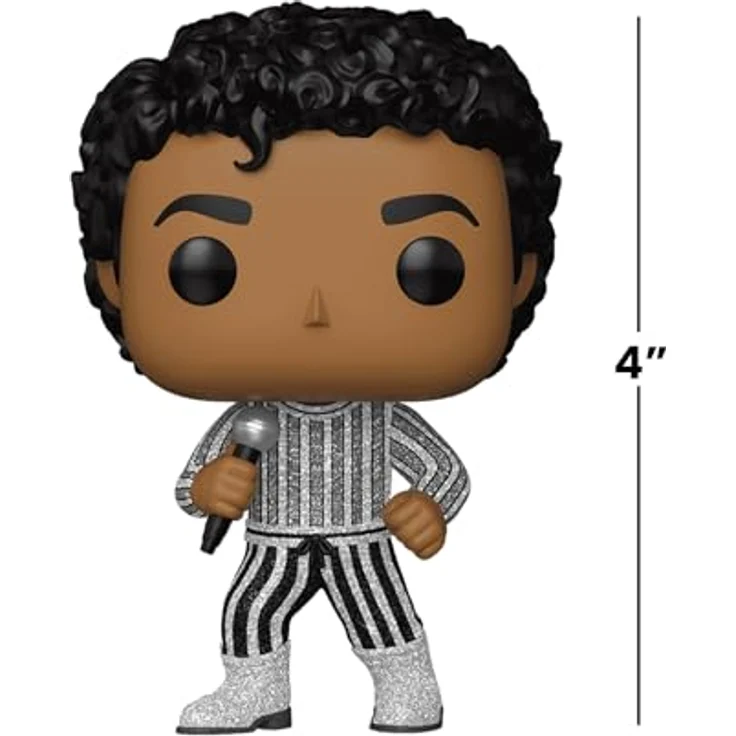 Funko Pop! Rocks Michael Jackson - Rock with You - Glitzer Vinyl-Sammelfigur, 9,5 cm - Offizielle Sammleredition für Musikfans und Kinder – Bild 3