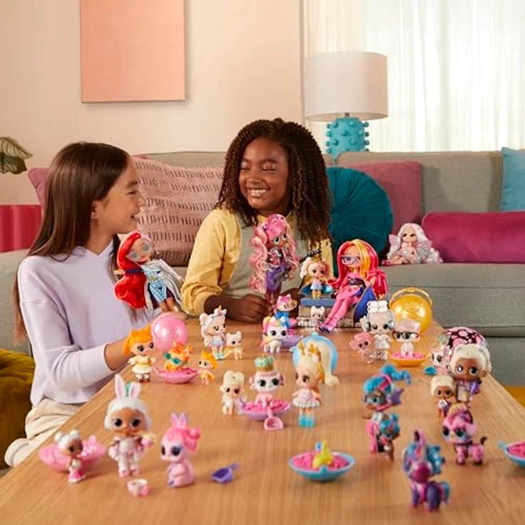 L.O.L. SURPRISE! Anziehpuppe L.O.L. Surprise OMG Eye Spy - Fairy, mit magischem Farbwechsel und interaktivem Playset – Bild 2