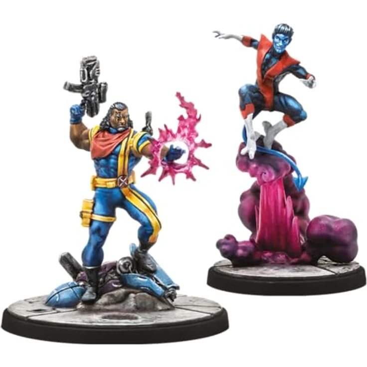 Atomic Mass Games AMGD2108 - Marvel: Crisis Protocol - Charakterpack mit Bishop und Nightcrawler, Miniaturenspiel für Sammelfiguren – Bild 6
