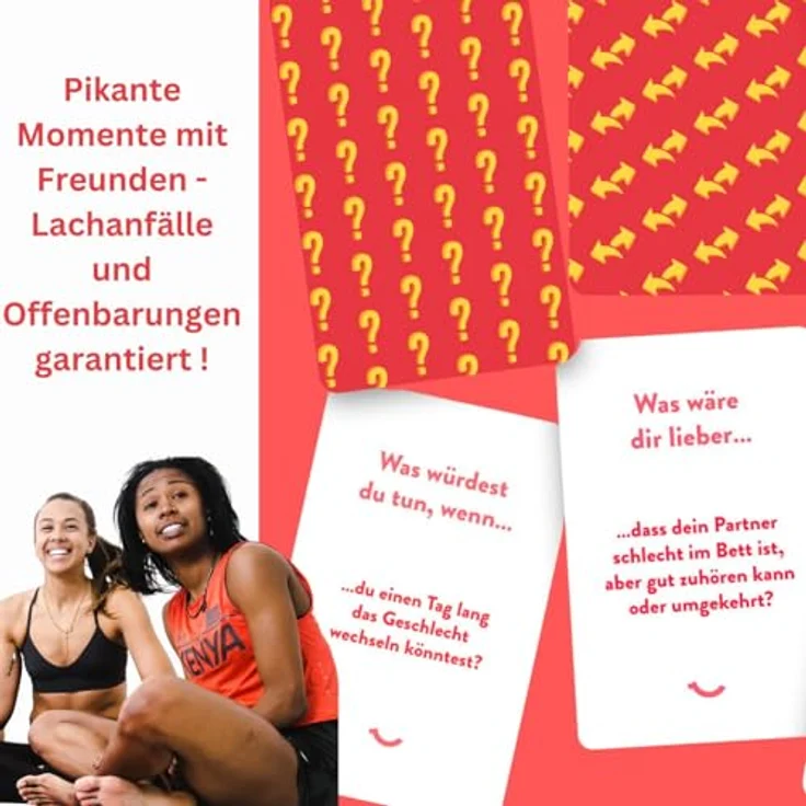 Hellofun! SCHEIßEGAL! Brettspiel für Erwachsene, 200 Fragen und Geständnisse ohne Scham, 4 Kategorien – Bild 2