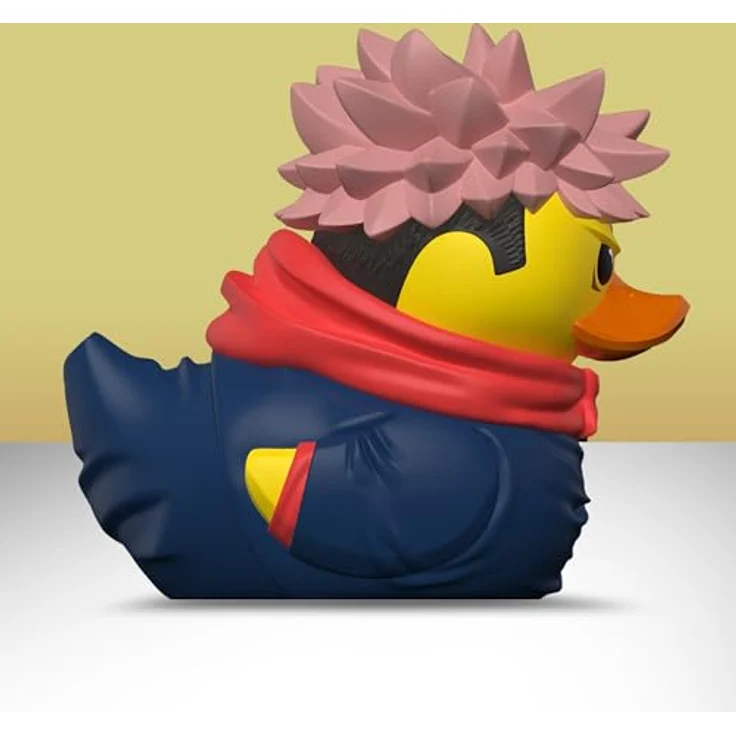 TUBBZ First Edition: Jujutsu Kaisen - Yuji Itadori Cosplaying Rubber Duck Vinyl Figure, ca. 9 cm groß, ideal für Sammler und zur Dekoration – Bild 5
