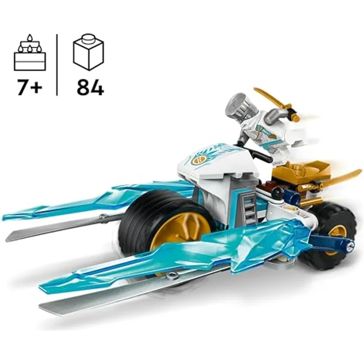 LEGO® Konstruktionsspielsteine Zanes Eismotorrad (71816), LEGO Ninjago, (84 St), Made in Europe – Bild 3