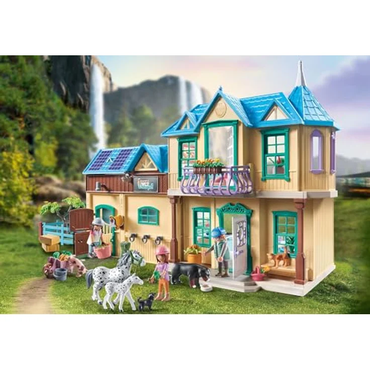 Playmobil® Waterfall Ranch (71351), Horses of Waterfall Konstruktions-Spielset, (263 St) – Bild 5