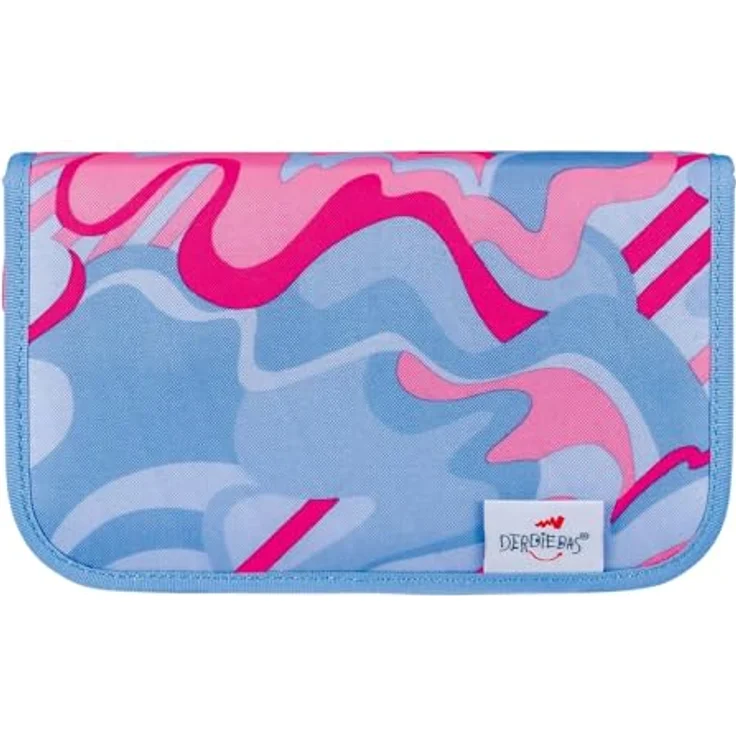 DerDieDas Schulranzen ErgoFlex Tiny Superflash Set 6-teilig, ergonomisches Design, hellblau, Magic Unicorn mit hoher Sichtbarkeit und durchdachtem Stauraum – Bild 5