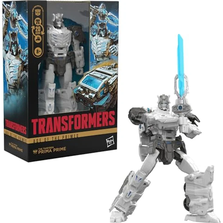 Transformers Age of The Primes Voyager-Klasse, The Thirteen Prima Prime Action-Figur, 17,5 cm, verwandelbar in cybertronischen Truck, Zubehör mit Sternensäbel und Matrix der Führung – Bild 5