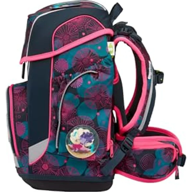 ergobag cubo Set (5-tlg.), Schulranzen mit verstellbarem Brustgurt und Your-Size-System, 100% recyceltes Material – Bild 6