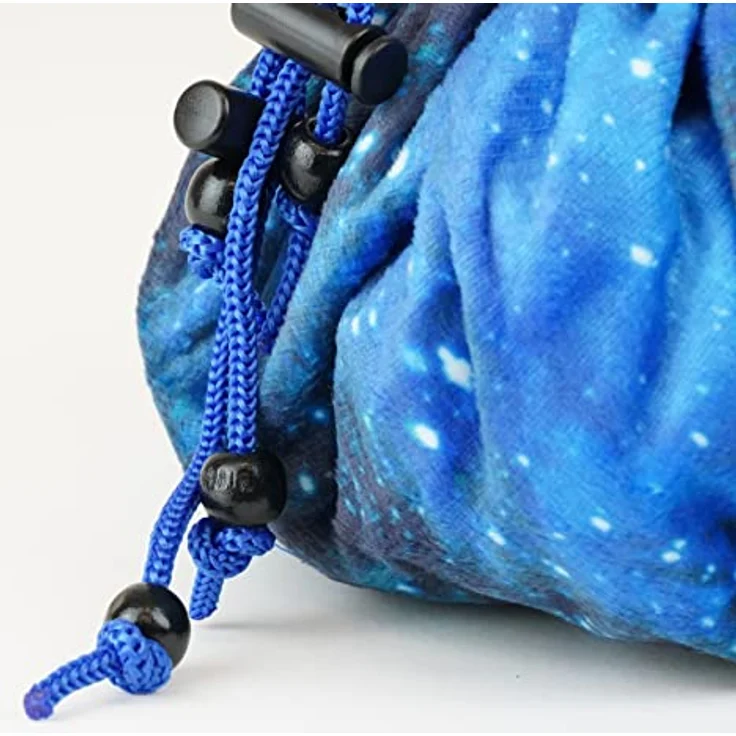 FanRoll Würfelbeutel mit Fächern, Velvet Galaxy, für über 150 Würfel, Größe 25 x 25 x 2 cm – Bild 5