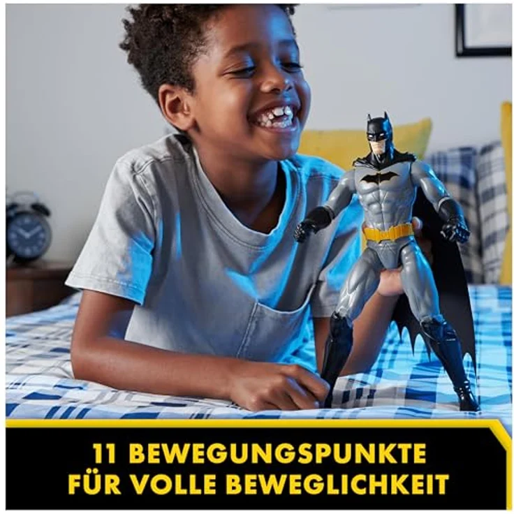 DC Comics Batman S1-Actionfigur, 30 cm groß, voll beweglich mit authentischem Comic-Design, Spielzeug für Kinder ab 4 Jahren – Bild 3