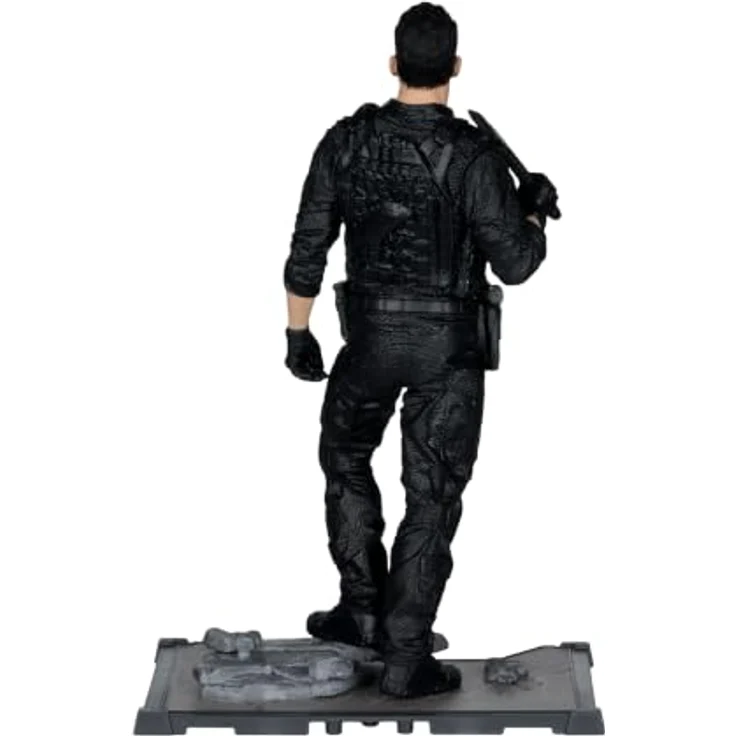 McFarlane Toys Marvel Studios Statue 1/10 The Punisher, detailgetreue Figur mit Umgebungsbasis und Sammelkarte, 16 cm – Bild 4