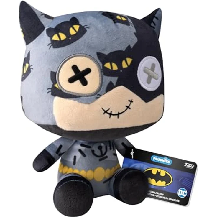 Funko Pop! Plush: Patchwork Catwoman, 17,78 cm Plüschtier - Offizielle DC Comics Handelsware, Geschenkidee für Kinder und Erwachsene – Bild 2