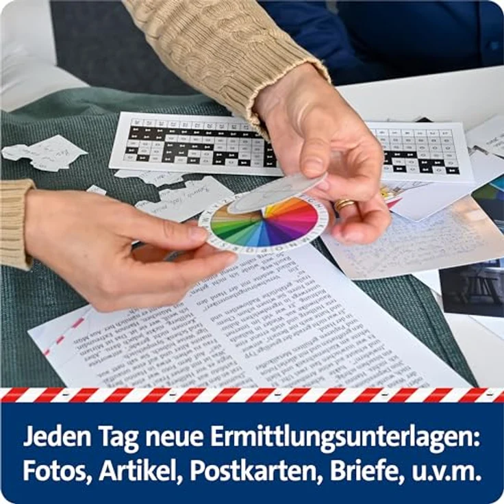 FRANZIS 67227 - Tatort Escape Adventskalender: Niemals vergessen, niemals vergeben - Spannender Weihnachtskrimi für Tatort-Fans, Fortgeschrittene, 1-4 Spieler, ab 16 Jahren – Bild 5