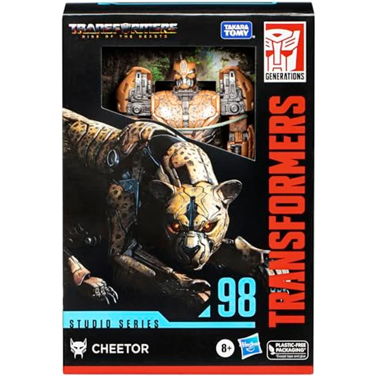 Transformers Studio Series Voyager-Klasse 98 Cheetor Action-Figur zu Aufstieg der Bestien, 16,5 cm - Preisvergleich – Bild 5